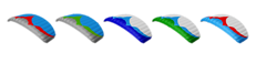Ozone Bullet 09 Wing Colors